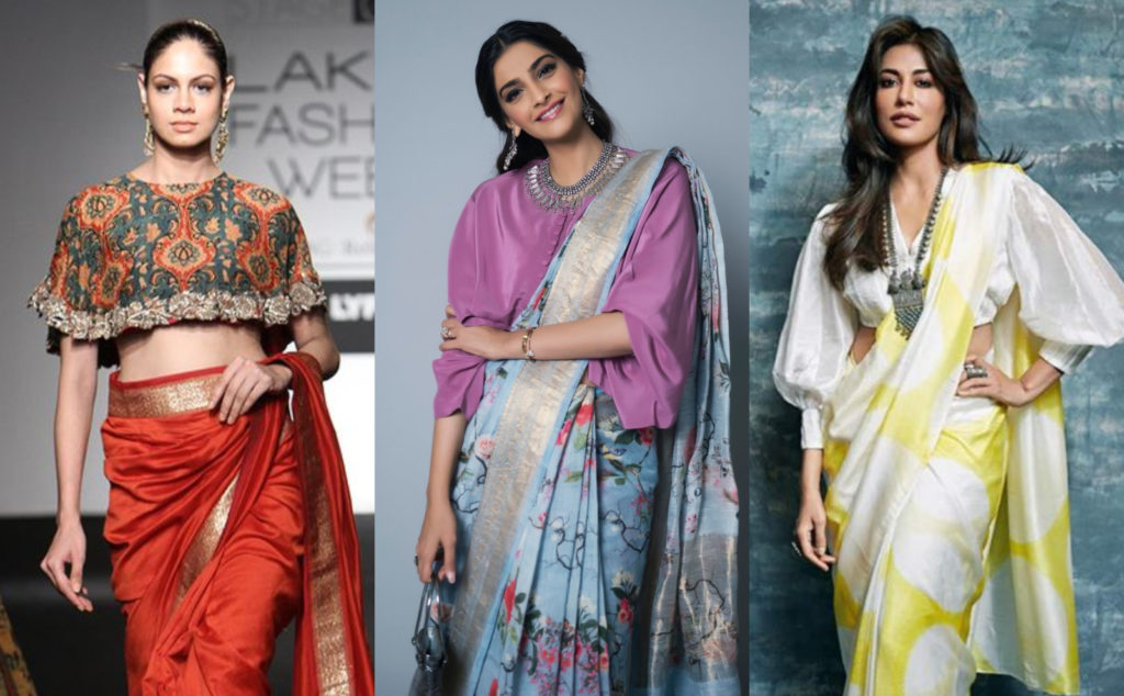 Different blouses to style your sarees