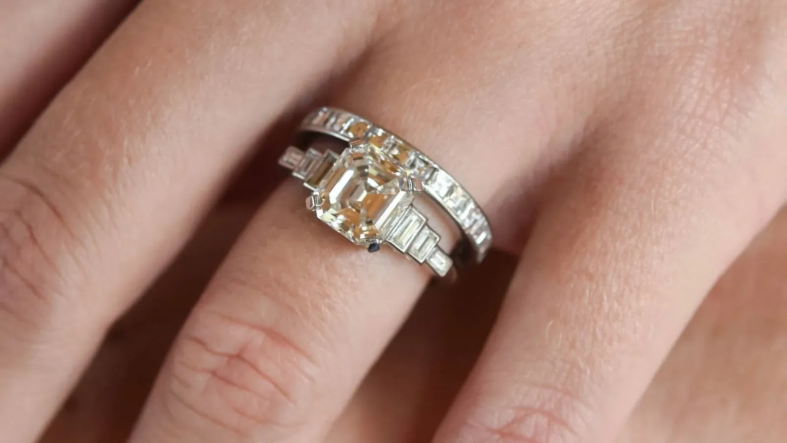 Turning Heirloom Jewellery into a Modern Engagement Ring